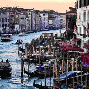 Bright Morning in Burano Print