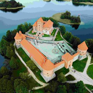 Burano Island Charm Print